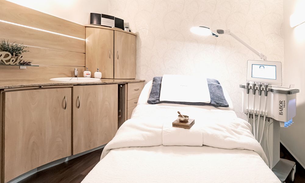 Slider Behandlungsraum Babor Tech